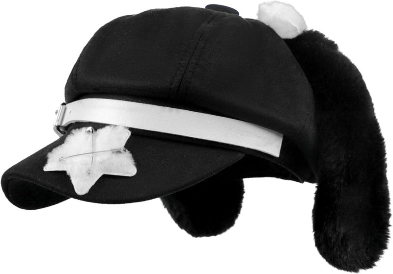 BXT Lovely Women Beret Hat Cap with Long Puppy Ears Artists Painter's Hat for Students Teenage Girls - Image 1